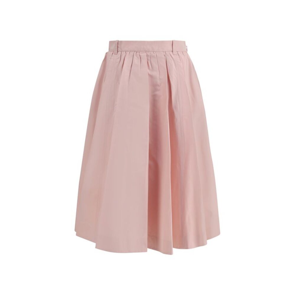 Prada Women Long Silk Skirt